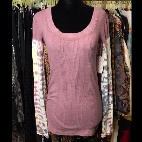 FREE PEOPLE long sleeve top - Picture 2 of 5